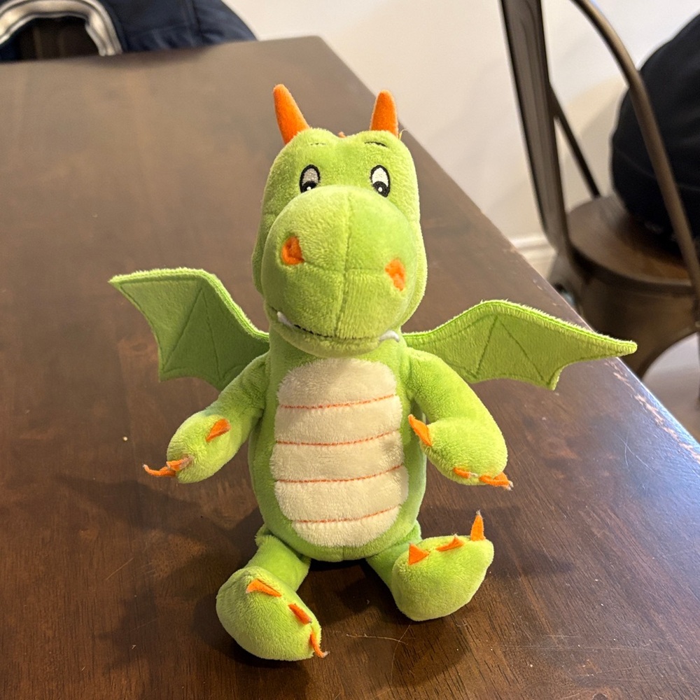 Green Dragon Stuffed Animal Toy